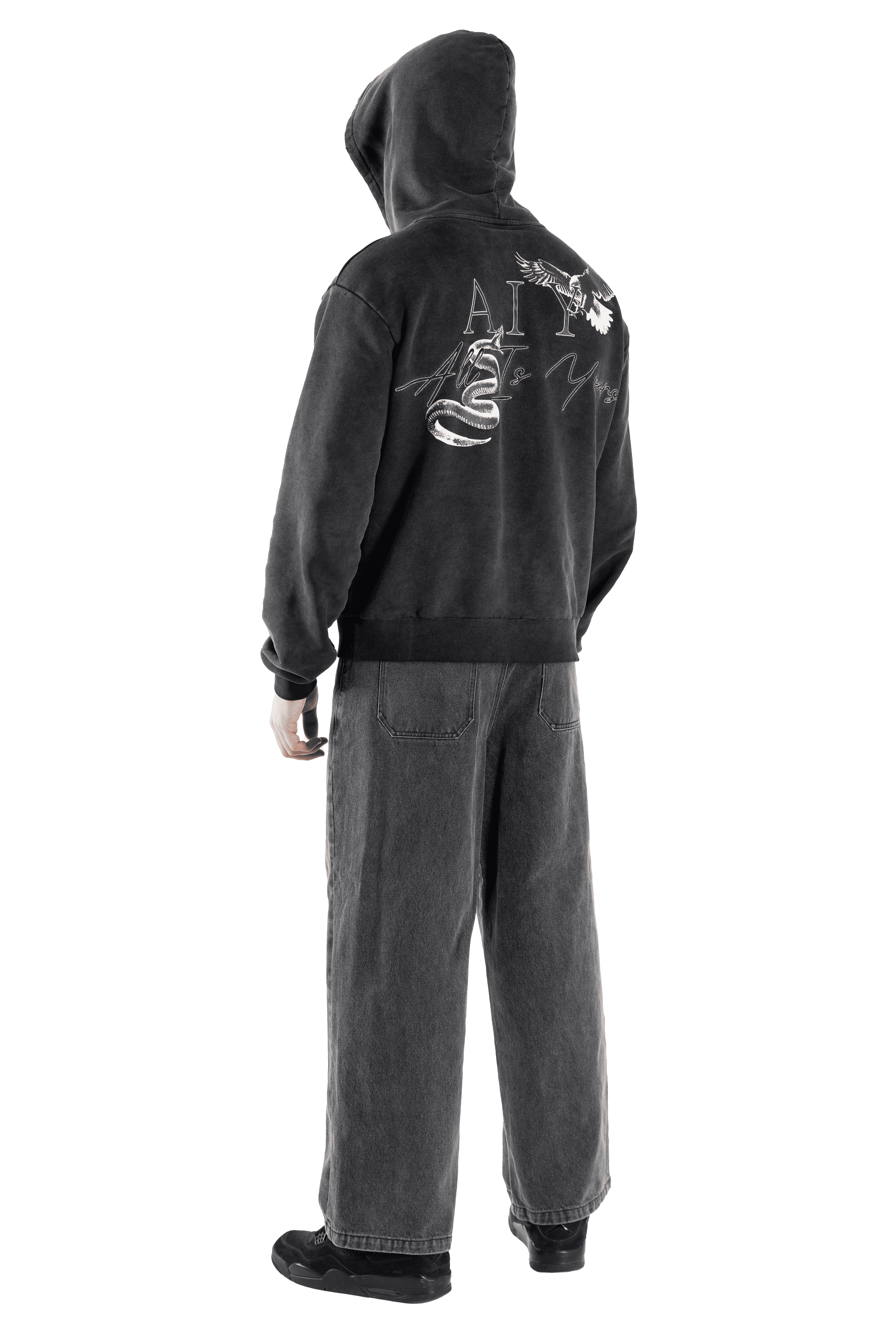 AIY - Signature Hoodie - Midnight Ink